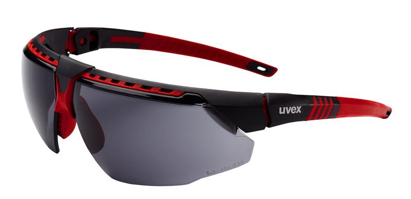 AVATAR RED FRAME GRAY HYDROSHIELD AF - Safety Glasses
